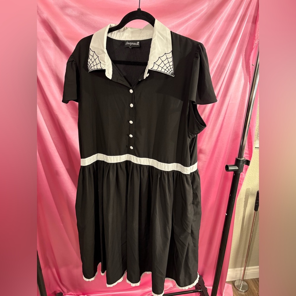 Sourpuss Spiderweb Dress